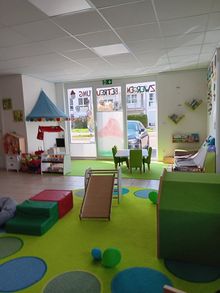 Gruppenraum Zwergenbetreuung Gruppenraum einer KITA