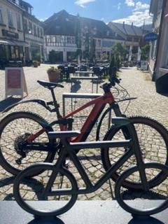 Fahrradständer in der Altstadt