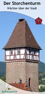 Titelseite Faltblatt Storchenturm