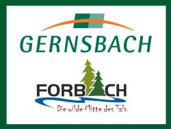 Die Logos von Gernsbach und Forbach