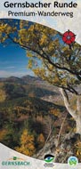 Titel Faltblatt Premiumwanderweg Gernsbacher Runde